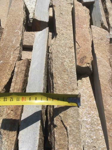 Горбушка златолит золотистый для облицовки купить в Королёве