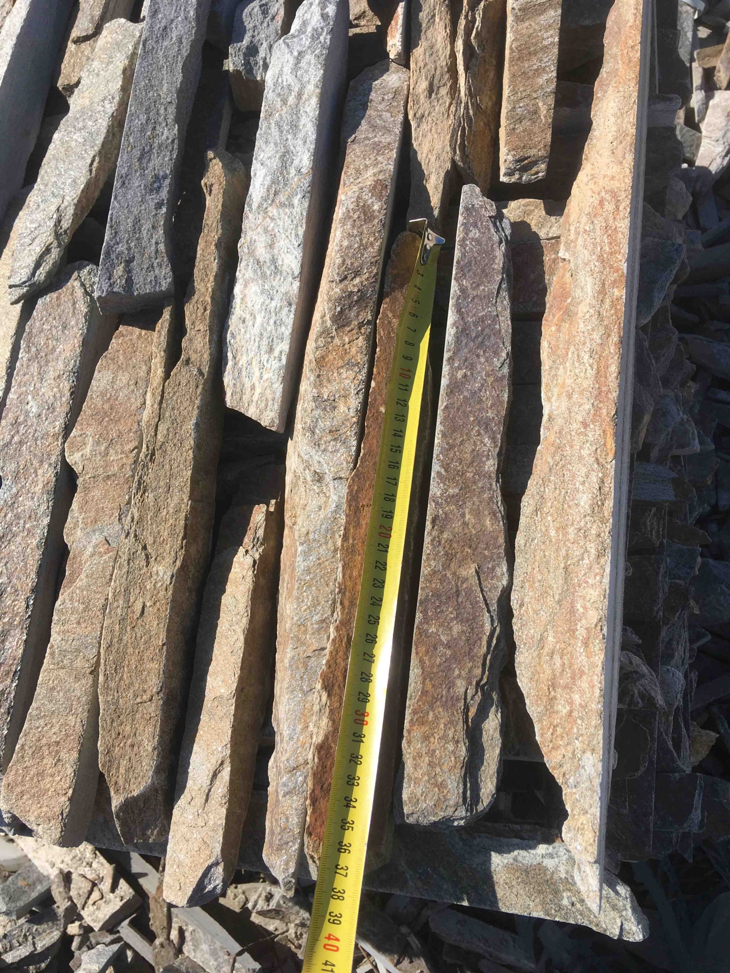 Горбушка златолит мультиколор для облицовки купить в Королёве