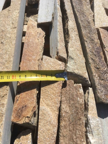 Горбушка златолит золотистый для облицовки купить в Королёве