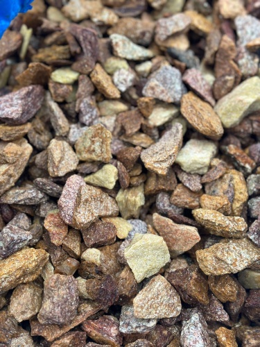 Златолит персиковый декоративная каменная крошка купить в Королёве