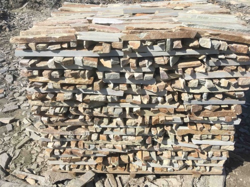 Горбушка златолит золотистый для облицовки купить в Королёве