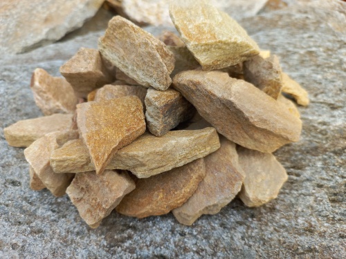 Златолит жёлтый декоративная каменная крошка купить в Королёве